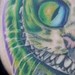 Tattoos - Alice In Wonderland Cheshire Cat Cover Up in Progress - 46803